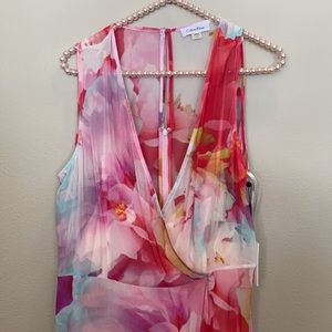 NWT Calvin Klein Floral Dress